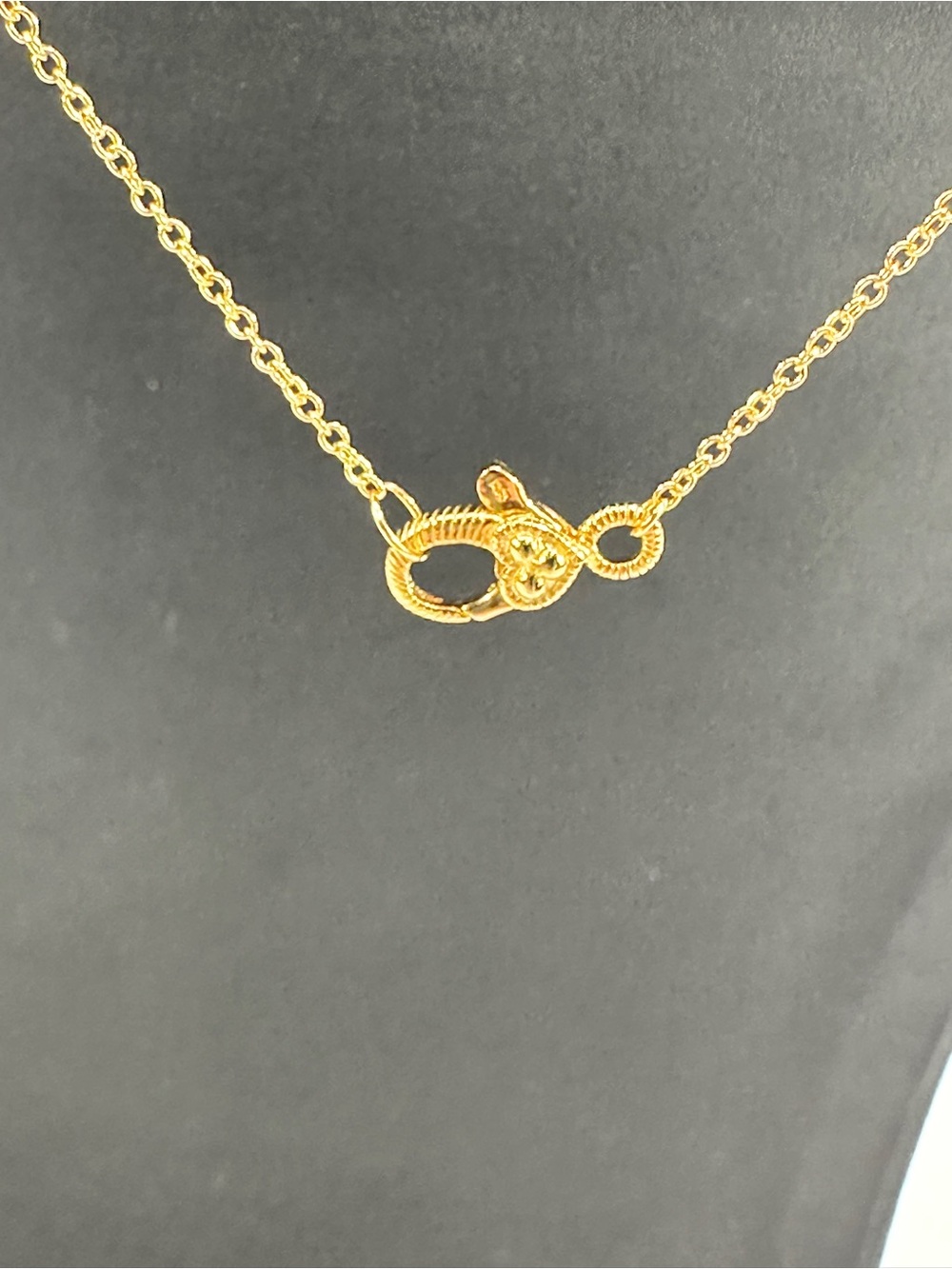 NIB Judith Ripka 14K Gold Necklace Moon & Star 3.6gm Charms/Pendants 16"-18" - Picture 6 of 11